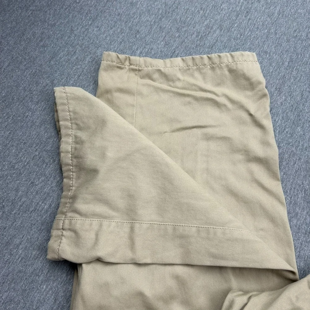 Peter Millar Twill Straight Leg Khaki Chino Pants Mens 38x31 Flat Front‎ Classic